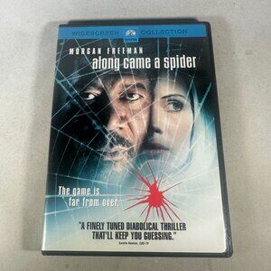 Along Came A Spider Widescreen DVD 2001 Morgan Freeman Thriller Paramount R